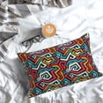 thumbnail image 6 of Kdxio Cotton Pillow Cases 14"x20" Pillowcases,Soft and Breathable Bedroom Pillow Cases-Geometry, 6 of 8