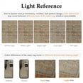 thumbnail image 4 of BERTHMEER 6'x9' Washable Area Rugs for Living Room Bedroom Kitchen Rugs Non Slip Brown Vintage Traditional Dorm Office Dining Room Farmhouse Oriental Distressed Rugs, 4 of 8