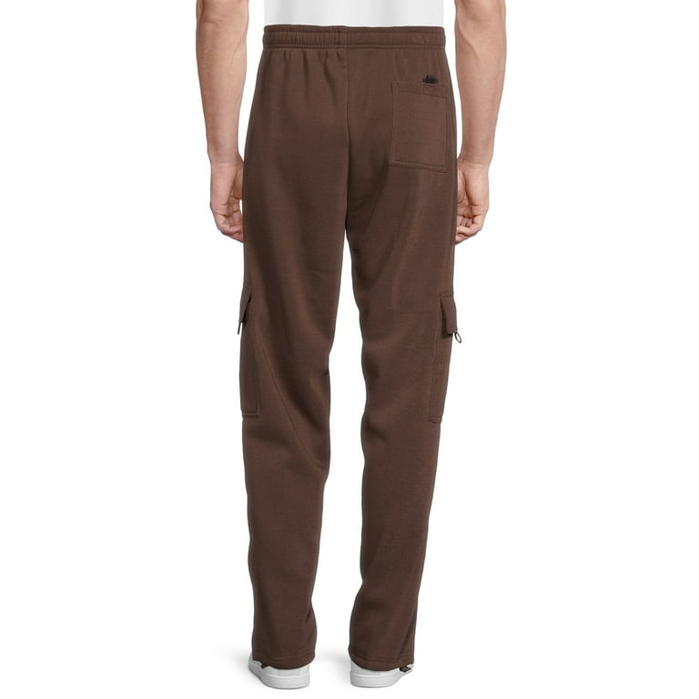 Climate Concepts Men s and Big Men s Fleece Cargo Pocket Sweatpants Sizes S 5XL