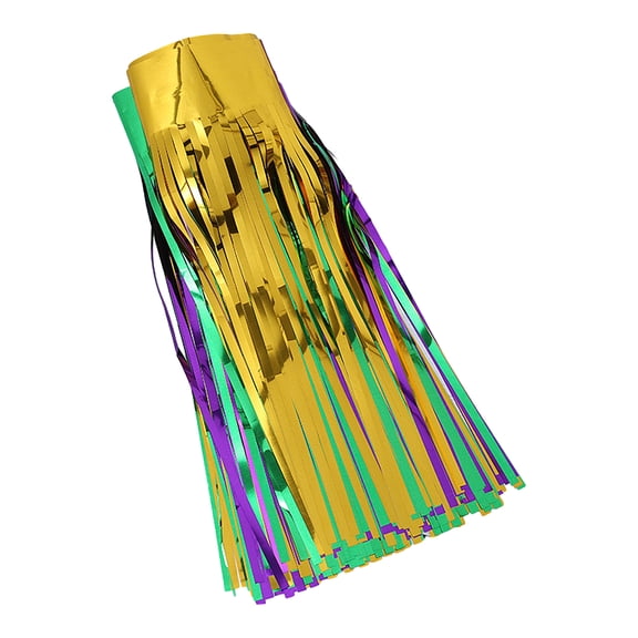 Ruanlalo Rainbow Foil Tassel Garland 9.84 Feet Party Supplies Colorful Streamers for Floats Graduation Birthday Wedding Carnival Photo Backdrop Decorations