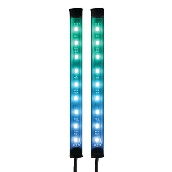 Xtreme Lit Interior Car Accent Lights, 5 Customizable Multicolor LED Modes, Remote Included