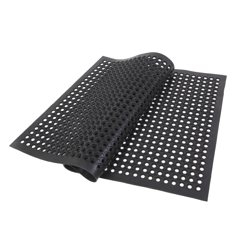 Non Slip Drainage Mat 59 X35 Anti Fatigue Rubber Floor Mat Wet
