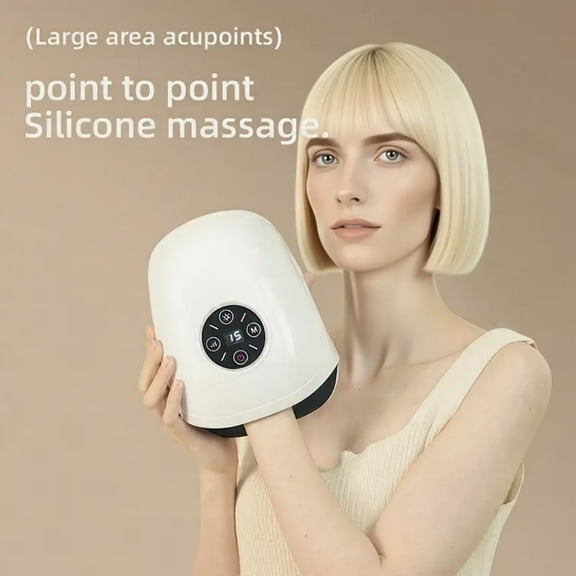 Nuvrek Electric Hand Massager with Heat, Air Compression for Pain Relief