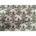 thumbnail image 4 of oneOone Tissu Popeline de Coton Imprimé Feuilles & Fleurs BTY 56 Pouces de Large, 4 of 5