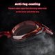 thumbnail image 4 of Gafas de natación, sin fugas, impermeables, antivaho, anti-UV, adecuadas para hombres, mujeres, adolescentes (rojo) JM, 4 of 5