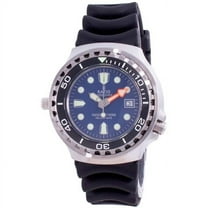 Ratio 1038EF102V-BLU-V02 2nd Generation Free Diver Helium-Safe Quartz 1000M Men Watch, Blue