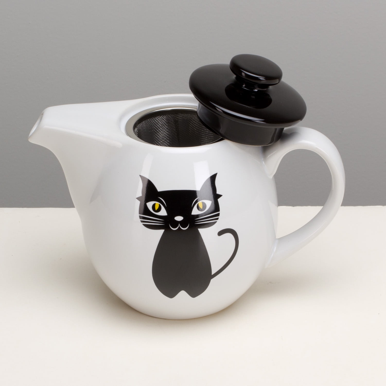 Teapot with Infuser, Chat Noir
