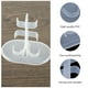 thumbnail image 3 of 20 soportes para muñecas, soporte de exhibición para muñecas, modelo blanco transparente, marco de soporte, muñecas para niñas adecuadas, 3 of 4