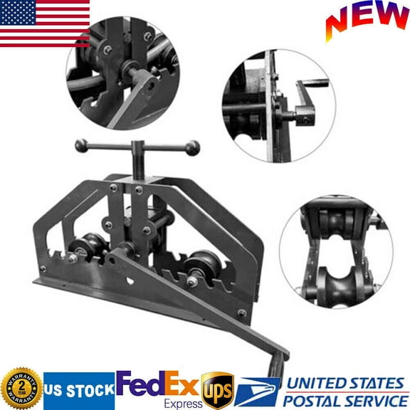 US Heavy Duty TR-60 Round Tube Roller Industrial Portable Tube Roll Bender NEW