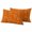White Orange, variant on Fall Outdoor Pillow Covers 20"x12" Set of 2,Waterproof Throw Pillow Covers for Patio Furniture,Burnt Orange Pumpkin Thanksgiving Maple Leaf Decorative Cushion Pillowcases for Garden Porch Couch Sofa