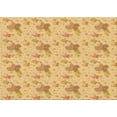 thumbnail image 1 of Ahgly Company Machine Washable Indoor Rectangle Transitional Orange Area Rugs, 2' x 5', 1 of 7