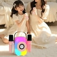 thumbnail image 5 of Qwtwty Outdoor Speakers Wireless Bluetooth Karaoke Speaker with Microphone - All - in - One Portable Speaker for Kids' Indoor Outdoor Singing Entertainment, 5 of 9