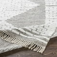 thumbnail image 4 of BoutiqueRugs Junction Bohemian, Transitional Area Rug - White, Dark Brown, Dark Red - 8' x 10', 4 of 7