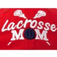 thumbnail image 5 of DALIX Lacrosse Mom Hat Women's Baseball Caps Unstructured Dad Hats in Red, 5 of 7