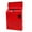 Red D, variant on Xecvkr Vintage Wall Mount Mailbox Metal Postal Letter Newspaper Box Lock Double Hook Outdoor Home Decor Multicolor 11.8x9.1x2.4in 1 Mailbox