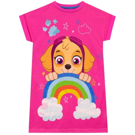 

PAW Patrol Girls Short Sleeve Nightdress Sizes 2T-8