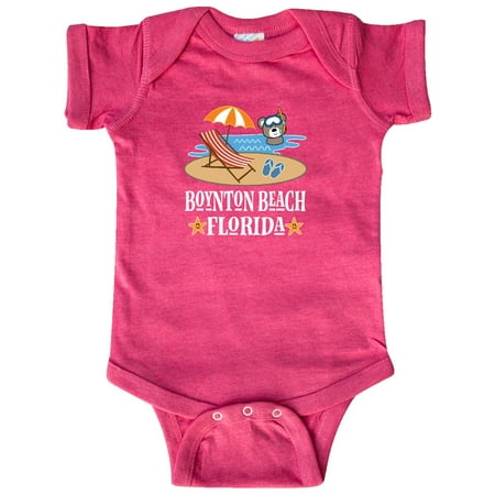 

Inktastic Boynton Beach Florida Vacation Gift Baby Boy or Baby Girl Bodysuit