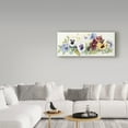 thumbnail image 3 of Trademark Fine Art 'Pansies On Parade' Canvas Art by Joanne Porter, 3 of 3