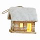 thumbnail image 3 of Adorno colgante de luz navideña en miniatura de madera para casa de pueblo Estilo B, 3 of 9