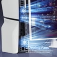 thumbnail image 4 of Cooler Fan Quiet Game Console RGB Cooling Fan for PS5 Slim Disc/Digital Edition(Black), 4 of 7