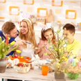 thumbnail image 5 of Decoraciones de Pascua, decoración de mesa de árbol de huevos de Pascua, para decoración de fiesta en casa, boda, vacaciones, primavera y verano, regalos, 5 of 5