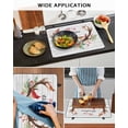 thumbnail image 5 of Large Induction Cooktop Protector Mat Christmas Cardinal Stove Top Covers for Electric Stove, Winter Xmas Farmhouse Holly Wood Grain Decorative Stove Burner Cover Mats, Glass Top Stove Cover, 5 of 7