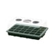 thumbnail image 1 of Bandejas de Humedad para Plantas de Interior, Caja de Cultivo de Semillas Cubierta de 24 Agujeros 37x23cm, Ventilación Ajustable, Bandejas de Plástico para Plantas, 1 of 6