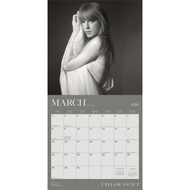 Taylor Swift OFFICIAL | 2026 12x24