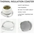 thumbnail image 4 of Coffee Cup Warmer USB Coffee Cup Warmer Constant Temperature 20-40°C Portable Beverage Warmer Smart Warm Cup Warmer Home Office Dormitory, 4 of 8