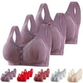 thumbnail image 3 of XFLWAM 3PC Daisy Bras for Women Front Closure Comfortable Bra for Seniors Breathable Bras for Elderly No Wire Underwear Bras, 3 of 3