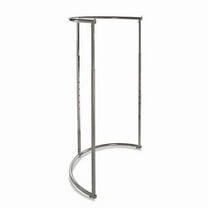 K62 - Chrome Half Round Rack with Round Tubing - Sold Individually