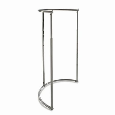 K62 - Chrome Half Round Rack with Round Tubing - Sold Individually