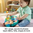 thumbnail image 4 of Fisher-Price Laugh & Learn Puppy’s Piano, Baby & Toddler Musical Learning Toy, 4 of 6