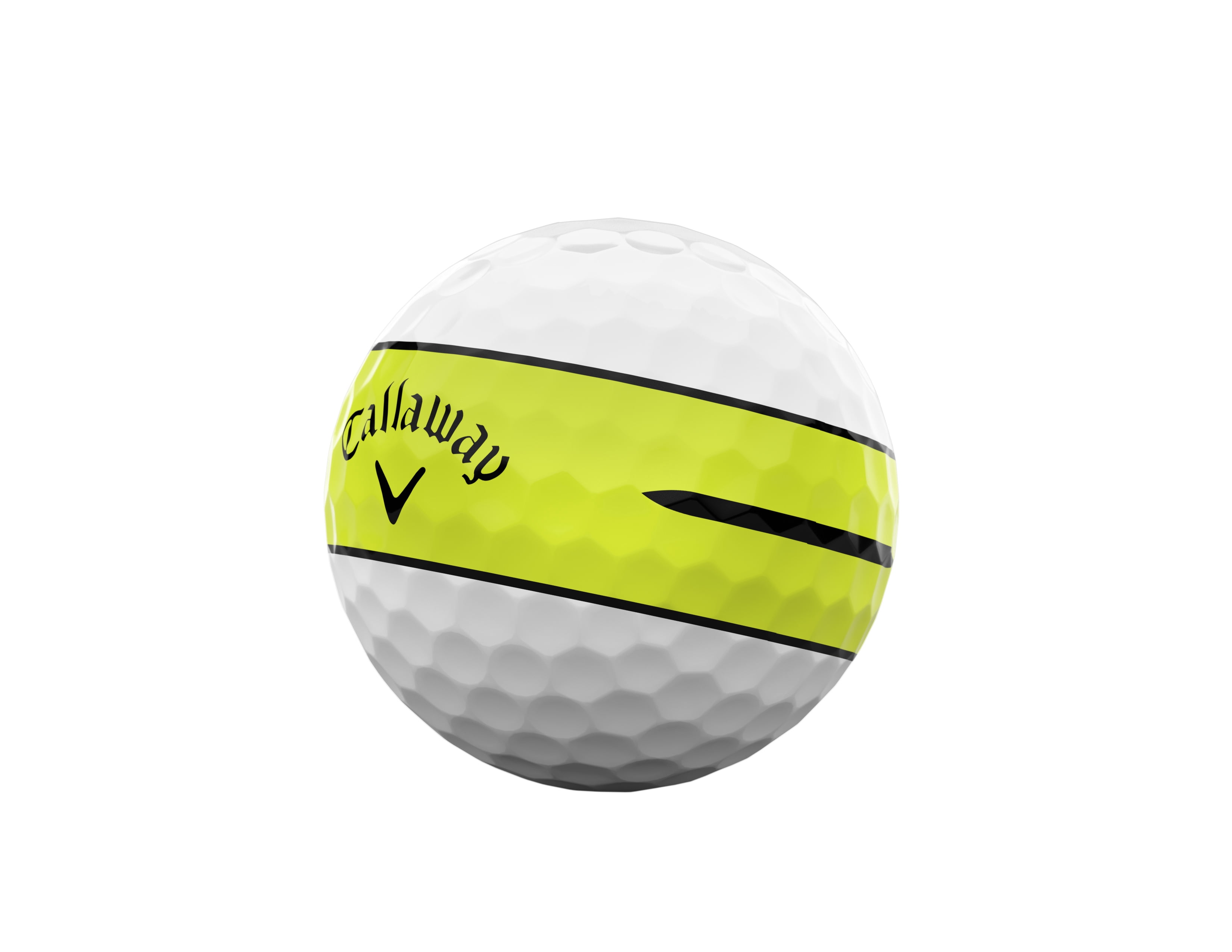 Callaway Golf Chrome Soft 26 360 - Yellow Stripe 12 ball pk