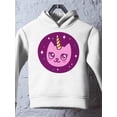 thumbnail image 3 of Unicorn Kitten Hoodie Toddler -Image by Shutterstock,  4 Toddler, 3 of 4