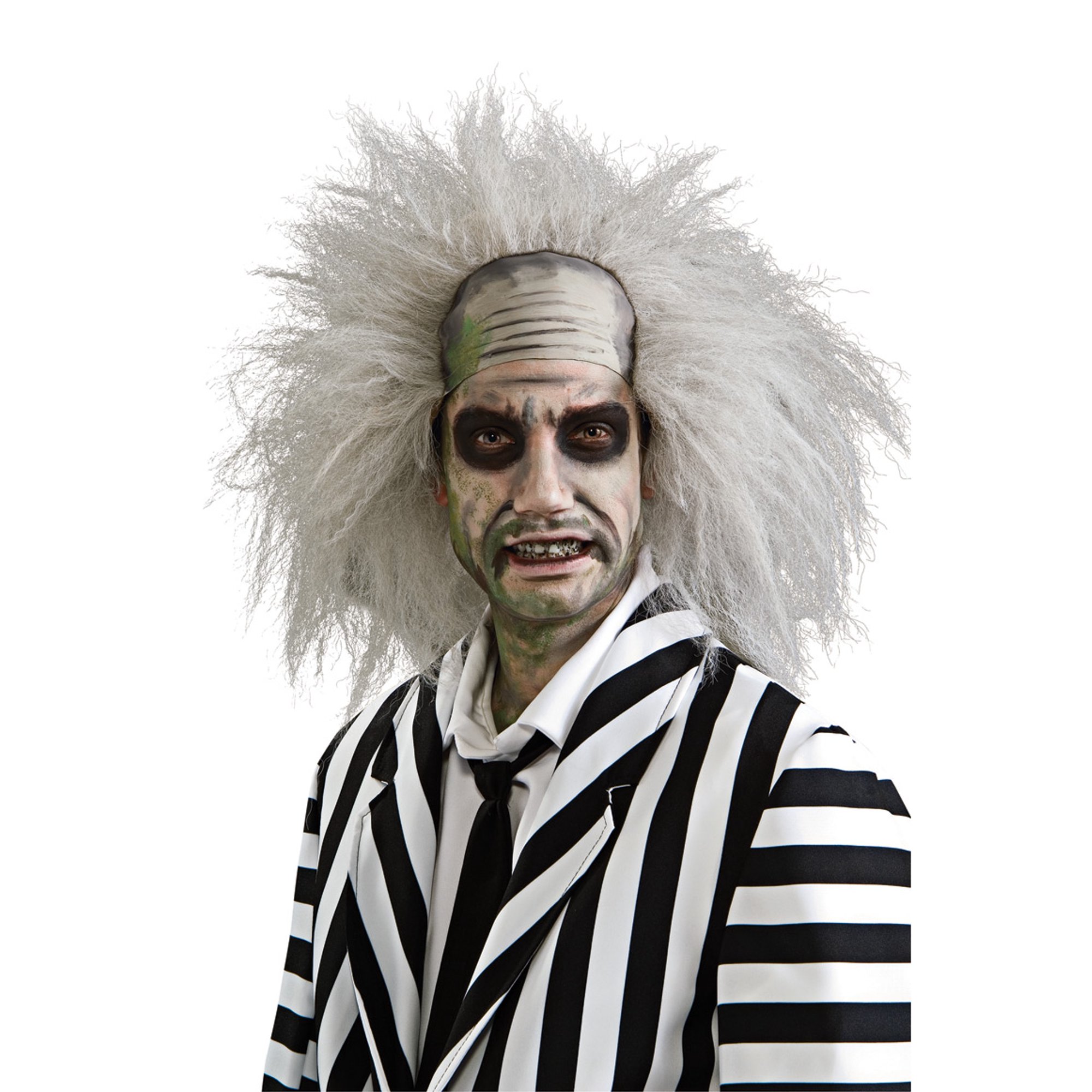 Beetlejuice Adult Wig Hair Michael Keaton Beatle Mens Costume