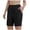 Black, variant on felwors Women's 9" Bermuda Long Shorts with Pockets High Waisted Athletic Walking Shorts Yoga Khaki for Size L