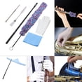 thumbnail image 3 of Flute Cleaner Care Cleaning Kit, Flute Cleaning Cotton Cleaning Brush, Flute Cleaning Swabs, Double End Dust Brush, Flute Cleaning Rod, Screwdriver for Flute Repairing, Cotton Gloves, Cleaning Cloth, 3 of 7