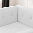 thumbnail image 6 of Modway Engage Upholstered Fabric and Wood Corner Chair in White, 6 of 6