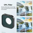 thumbnail image 6 of PULUZ Action Camera CPL Lens Filter For GoPro HERO13 Black /12 Black /11 Black /11 Black Mini /10, 6 of 7