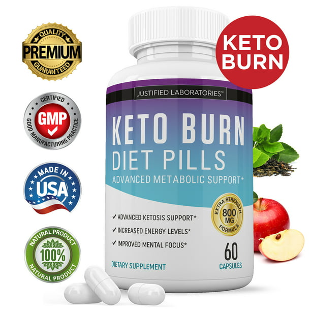 Keto Diet Pills Burn Shred Bhb Salts Advanced Ketogenic Supplement Exogenous Ketones Ketosis Weight Loss Fat Burner Fast Carb Blocker Walmart Com