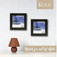 thumbnail image 5 of Klikel 5 x 5 Black Picture Frame - Set of 2 5x5 Black Wooden Photo Frame - Made of Real Wood with Glass Photo Protection - Wall Hanging and Table Standing Display, 5 of 5