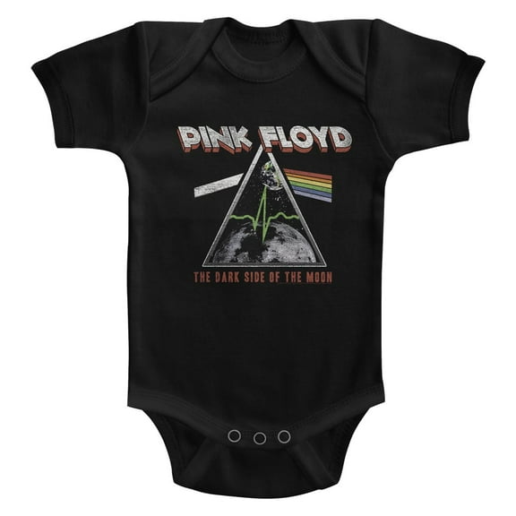 Pink Floyd Music Moon Infant Short Sleeve Bodysuit