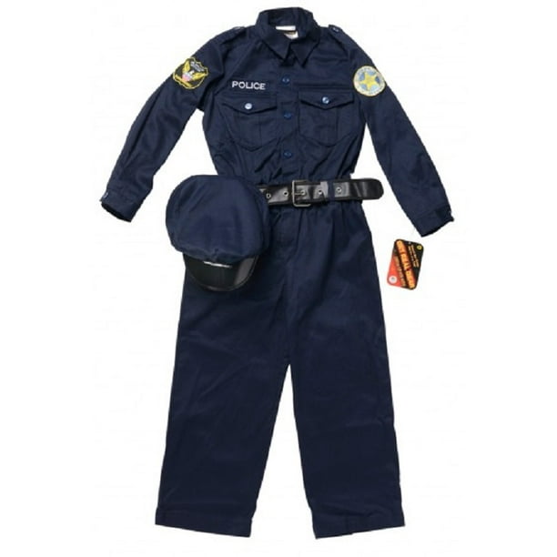 Jr. Police Officer Halloween Jumpsuit Costume size 2/3