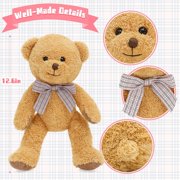 MaoGoLan 8-Packs 12.6 Soft Bulk Stuffed Animals Assorted Animals Plush Toy Set with Teddy Bear, Monkey, Panda, Bunnies,Dog, Cat