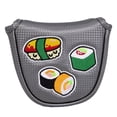 thumbnail image 3 of ZheElen Golf Maillet Putter Tête Couvre-Chef de Club de Golf Carré pour les Femmes Hommes Gris Putter Couverture 1Set, 3 of 6