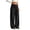 Black #54, variant on DORKASM Corduroy Pants for Women High Waist Elastic Waist Baggy Trousers Wide Leg 2026 Loose Fit Solid Color Basic Fall Winter Palazzo Pants with Pockets Beige S