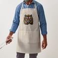 thumbnail image 5 of CafePress - Sunflower Tiger - Kitchen Apron with Pockets, Grilling Apron, Baking Apron, 5 of 5