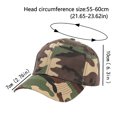 thumbnail image 2 of Yigetop Camo Hat Male Female Neutral Summer Outdoor Baseball Caps Camouflage Adjustable Hat Visors Camo Baseball Cap Green One Size, 2 of 2