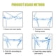 thumbnail image 3 of Bolsa de natación Bolsa de teléfono impermeable para almacenamiento de saco seco Trekking Boat (Blanco), 3 of 4